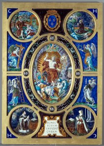 Ołtarz Kaplicy Świętej: Zmartwychwstanie. Malowana emalia Leonarda Limosina (1505-1577)