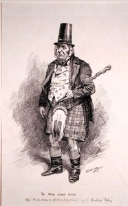 The New John Bull, ilustracja z Punch, opublikowana 26 października 1910 (pióro i atrament na papierze) autorstwa Leonard Raven Hill