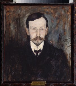 Portret autora Ivan A Bunin (Portret autora Ivan A Bunin) - Malarstwo Leonarda Wiktorowicza Turzhansky