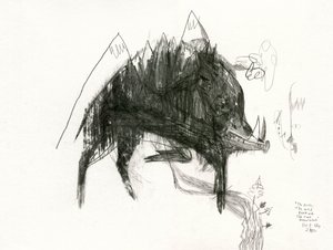 Ciemna dzika z gór autorstwa Leonardo Flores