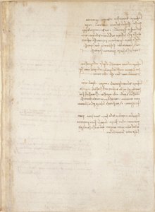 Arundel 263, f.151, notatki Leonarda da Vinci z „Codex Arundel” (pióro i atrament na papierze) autorstwa Leonardo da Vinci