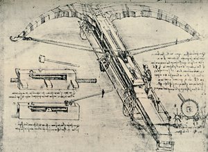 Balista, 1928 autorstwa Leonardo da Vinci