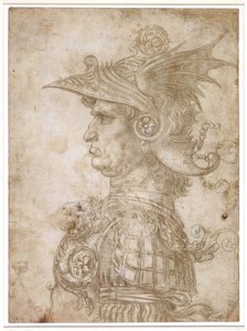 Popiersie wojownika autorstwa Leonardo da Vinci