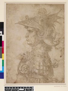 Popiersie wojownika autorstwa Leonardo da Vinci