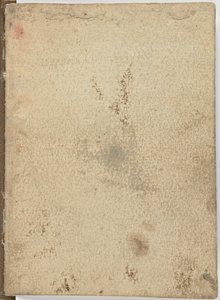 Kodeks lotu ptaków, c. 1505-06, rękopis papierowy, k.p. 18, okładka I autorstwa Leonardo da Vinci