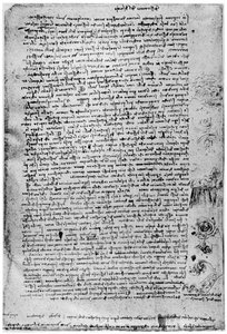 Opis Wielkiego Potopu, koniec XV lub początek XVI wieku 1954 autorstwa Leonardo da Vinci