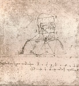 Rysunek ilustrujący teorię proporcji postaci ludzkiej, c1472-c1519 1883 autorstwa Leonardo da Vinci