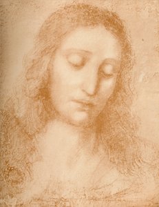 Głowa Odkupiciela, XV w., 1932 autorstwa Leonardo da Vinci