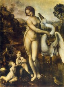 Leda z łabędziem autorstwa Leonardo da Vinci