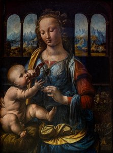 Madonna z goździkiem autorstwa Leonardo da Vinci