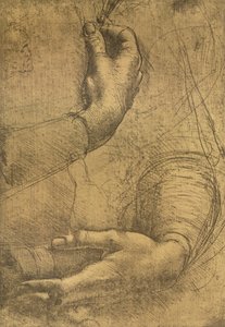 Studium rąk kobiecych, c1472-c1519 1883 autorstwa Leonardo da Vinci