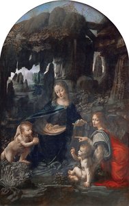 Virgin of the Rocks autorstwa Leonardo da Vinci