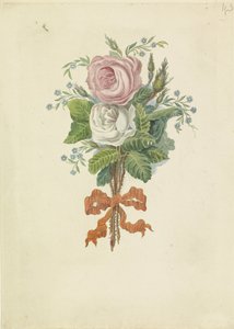 Róże z sylwetkami rodziny królewskiej, 1816