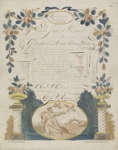 List życzeń z Eliaszem karmionym przez kruki