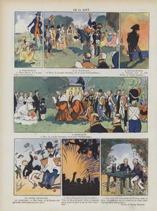 15 sierpnia Ilustracja do Le Rire autorstwa Leonce Burret