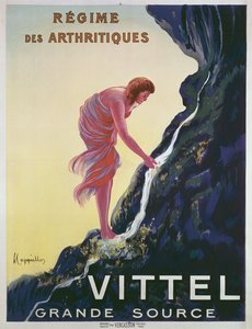 Reklama źródła Vittel Grande, 1911 autorstwa Leonetto Cappiello