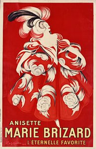 Anisette Marie Brizard, 1928. autorstwa Leonetto Cappiello
