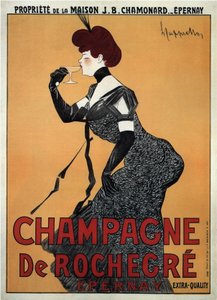 Szampan Rochegre (plakat) autorstwa Leonetto Cappiello
