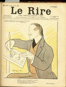 Ilustracja Leonetto Cappiello dit Cappiello (1875-1942) na okładkę Le Rire autorstwa Leonetto Cappiello