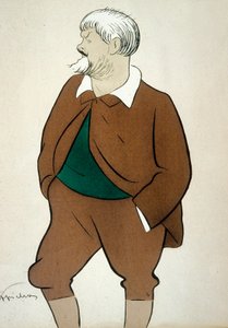 Jean Richepin (1849-1926) Poeta francais rysunek Cappiello autorstwa Leonetto Cappiello