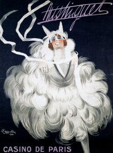 Mistinguett (1872-1956) w Casino de Paris autorstwa Leonetto Cappiello
