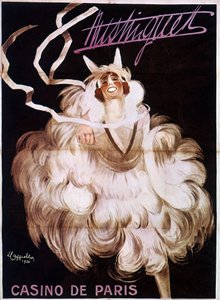 Mistinguett (Mistinguette) w Casino de Paris, plakat Leonetto Cappiello (1875-1942) autorstwa Leonetto Cappiello