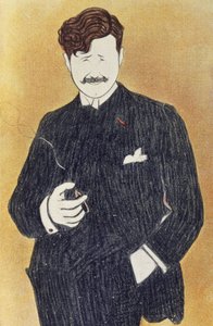 Portret Georgesa Feydeau (Paryż) autorstwa Leonetto Cappiello