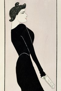 Portret Lucienne Breval (Zurych) autorstwa Leonetto Cappiello