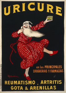 Uricure, ok. 1910. autorstwa Leonetto Cappiello