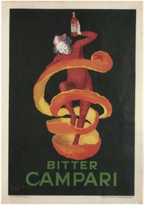 reklama dla Bitter Campari autorstwa Leonetto Cappiello