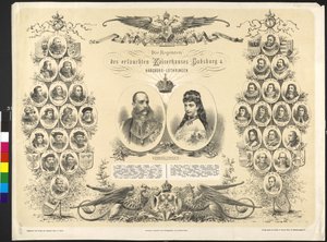 Arcyksiążę Austrii Regent szlacheckiego rodu cesarskiego Habsburgów i Habsburgów Lotaryngii autorstwa Leonhard Bauer