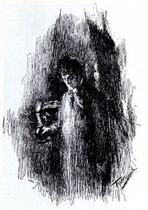 Ilustracja do dramatu Maskarada M. Lermontowa, 1891 autorstwa Leonid Osipovic Pasternak