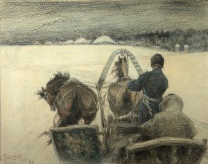 W drodze do Jasnej Polany, 1903