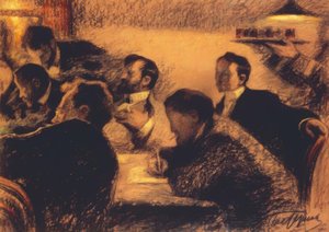 Zdjęcie grupowe autorstwa Leonid Osipovic Pasternak