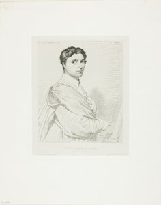 Ingres w wieku dwudziestu czterech lat autorstwa Leopold Flameng