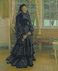 Marie Zacharias (1828-1907) Deszczowy dzień, 1904