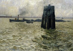 Port w Hamburgu, 1894