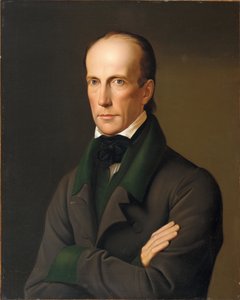 Portret arcyksięcia Jana Austrii (1782-1859), autorstwa Kupelwiesera, Leopolda (1796-1862). olej na płótnie