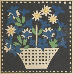Kosz kwiatów, 1907. autorstwa Leopoldine Kolbe