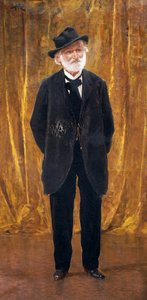 Portret Giuseppe Verdiego (olej na płótnie)
