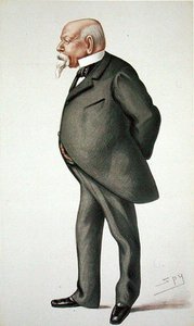 Samuel Ward (1814-1884), ilustracja z „Mężczyzn dnia”, nr. 214, magazyn „Punch” autorstwa Leslie Matthew Ward