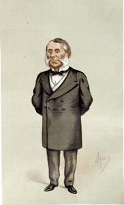 Sir Edward Watkin, komiks „Szpieg” z Vanity Fair, wyd. 1875
