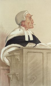 Szanowny Sir Anthony Cleasby autorstwa Leslie Matthew Ward