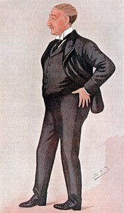 Cecil Rhodes, urodzony w Wielkiej Brytanii RPA, finansista, mąż stanu i budowniczy imperium, 1891 autorstwa Leslie Matthew Ward