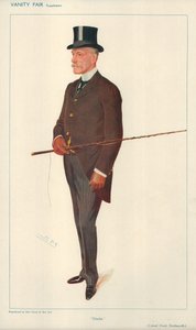 Pułkownik Frank Shuttleworth, Charlie, 10 lutego 1909, komiks Vanity Fair autorstwa Leslie Matthew Ward