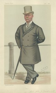 Pułkownik John J. MacDonnell autorstwa Leslie Matthew Ward
