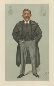 Pułkownik Sir Rudolf Carl von Slatin autorstwa Leslie Matthew Ward