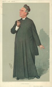 Ojciec Bernard Vaughan, Nowoczesna Savonarola, 30 stycznia 1907, komiks Vanity Fair autorstwa Leslie Matthew Ward