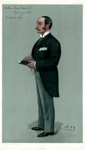 Fulham, William Hayes Fisher, polityk brytyjski, 1900. autorstwa Leslie Matthew Ward