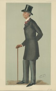 Generał Julian Hamilton Hall autorstwa Leslie Matthew Ward